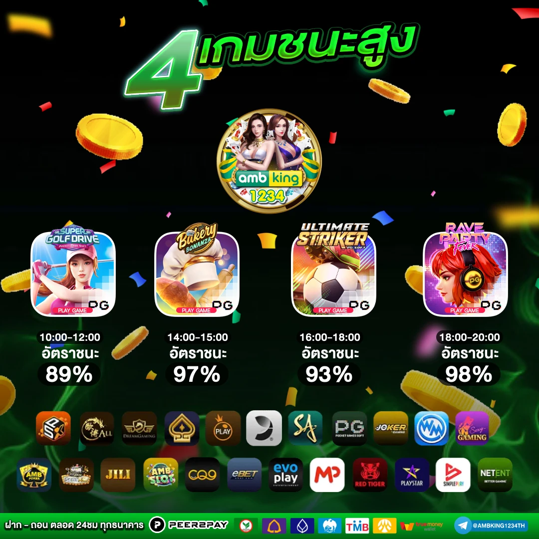 ค่ายpgเกมไหนแตกง่าย - แบนเนอร์โปรโมชั่น